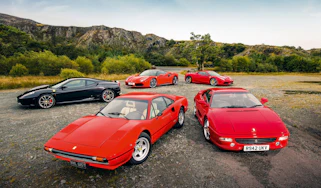 Ferrari V8 Group test – Enzo mag