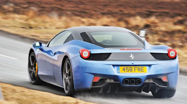 Ferrari 458 – rear quarter