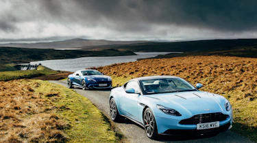 Aston Martin DB11 and Vanquish S