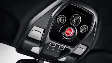 McLaren Senna - interior controls
