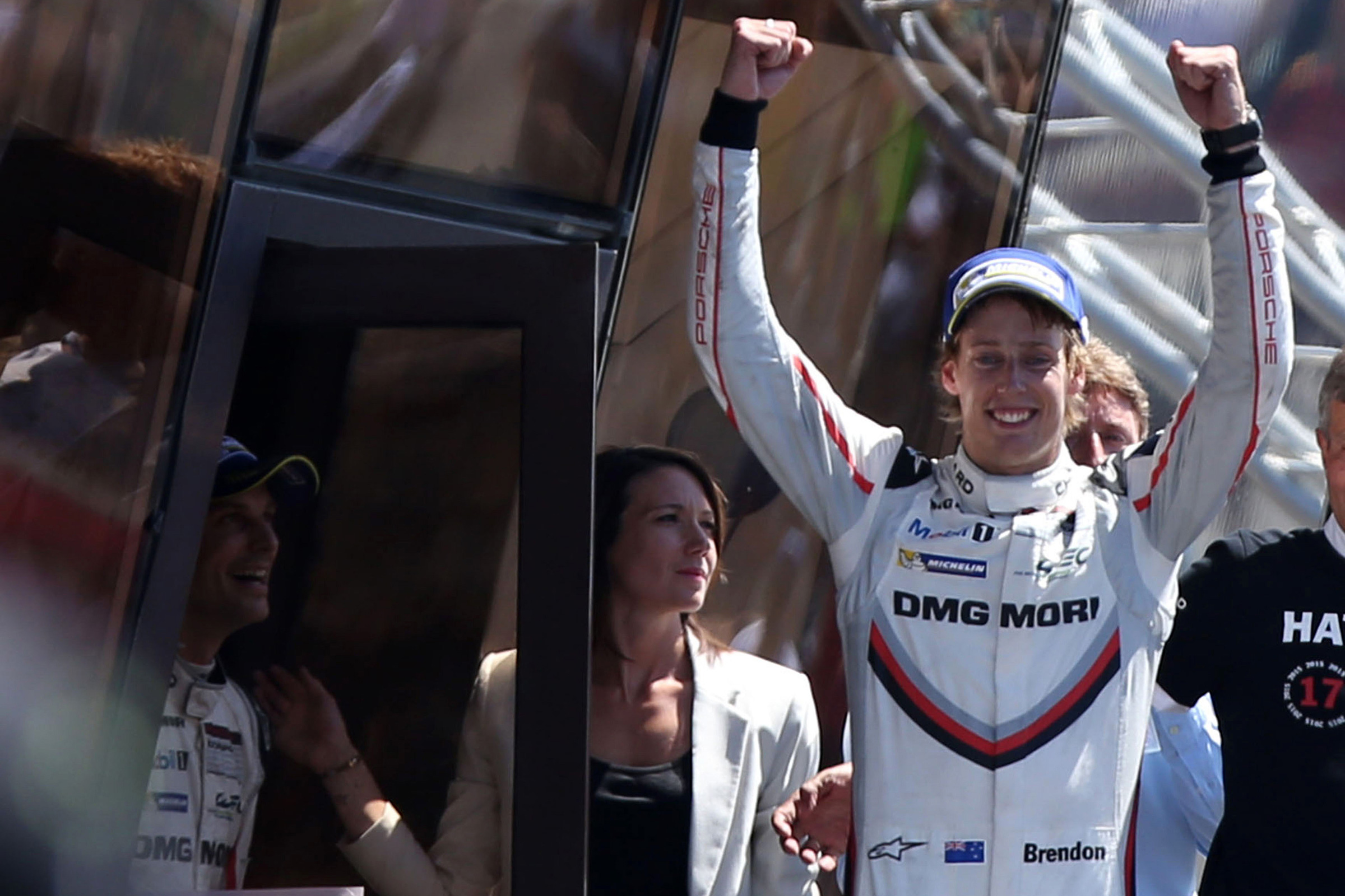 Brendon Hartley - podium