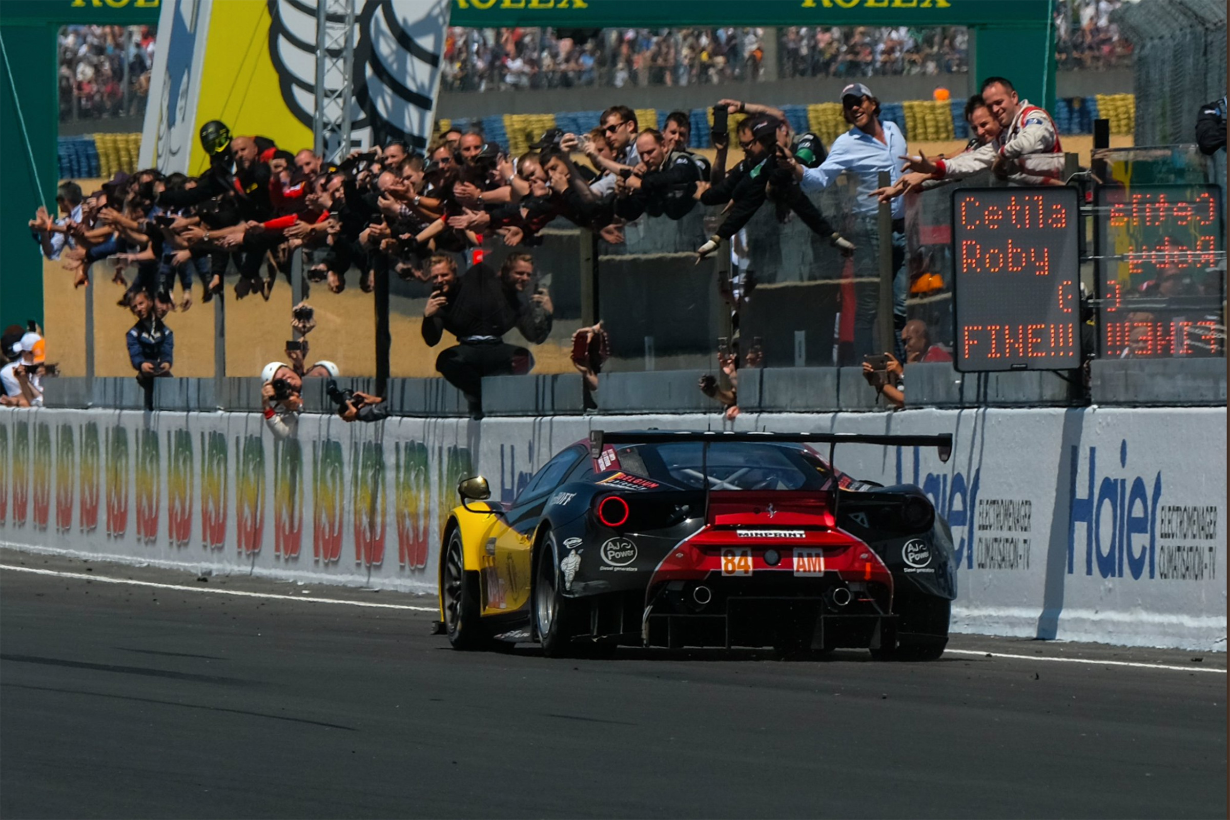 JMW Motorsport Ferrari 488 GTE Le Mans 24h 2017