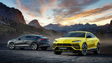 Lamborghini Urus – yellow and grey