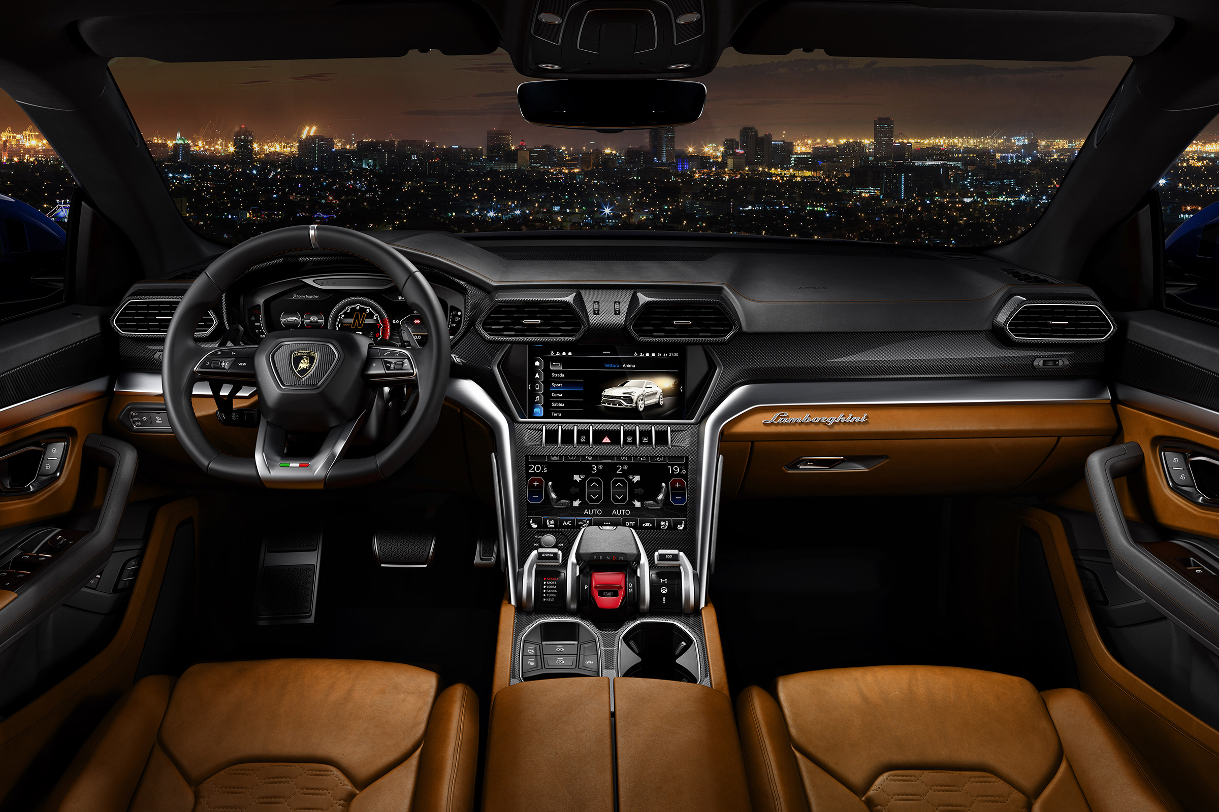 Lamborghini Urus – interior