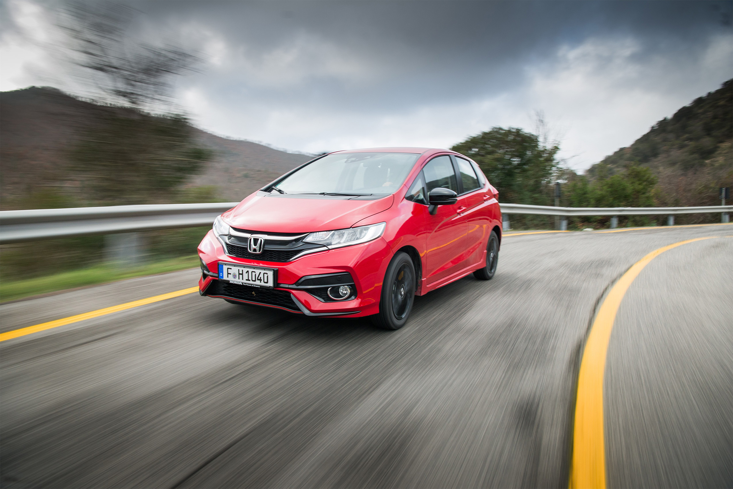 Honda Jazz Sport – front quarter