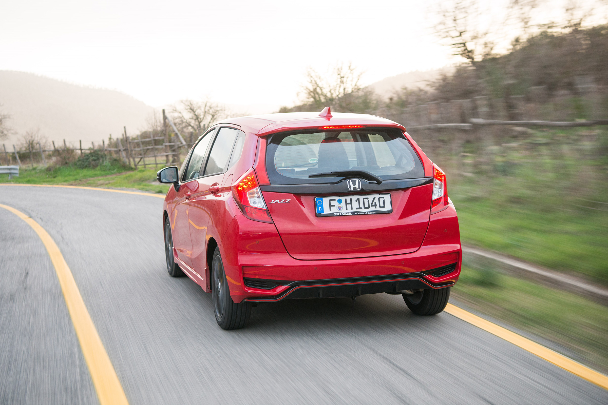 Honda Jazz Sport – rear quarter