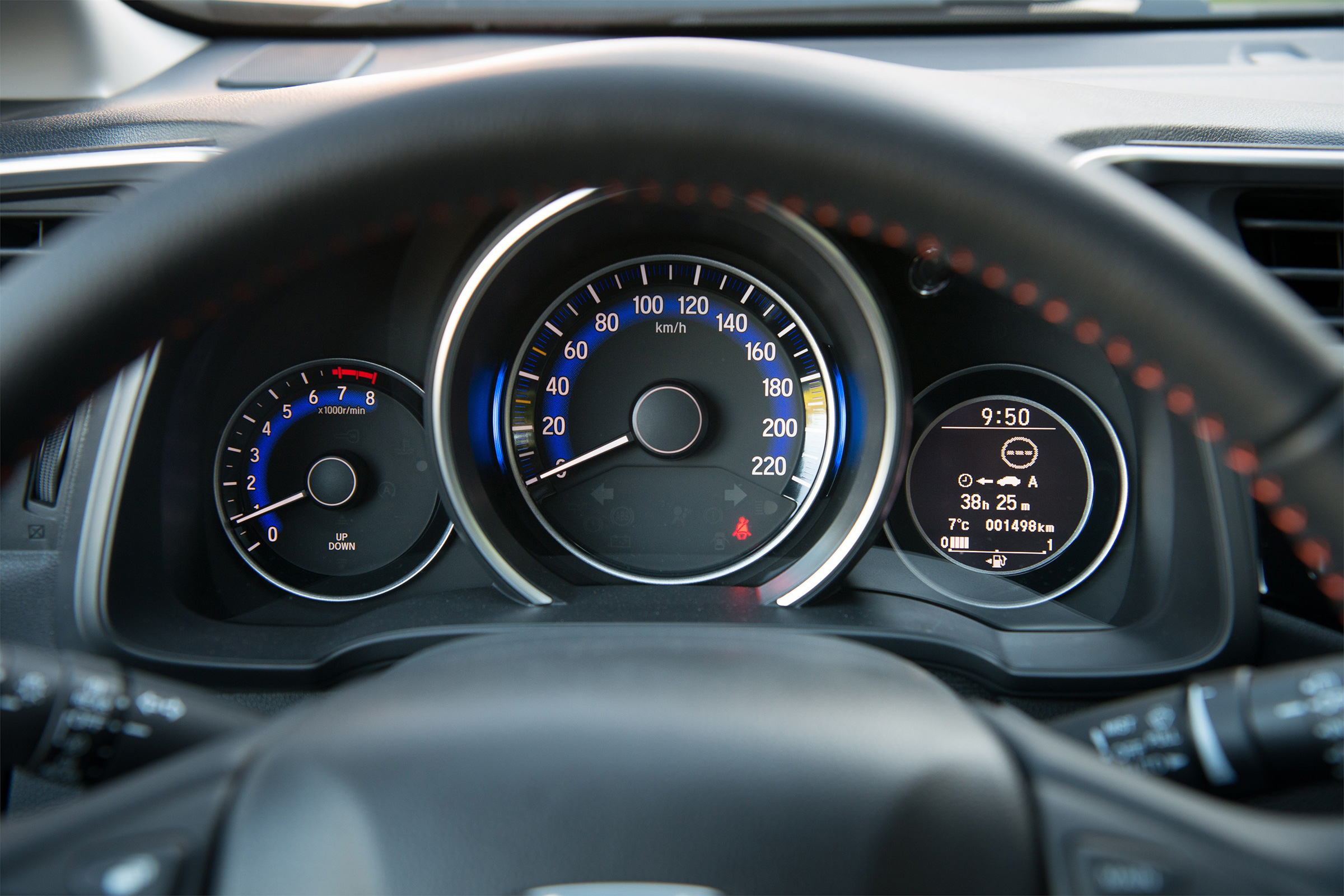 Honda Jazz Sport – instrument binnacle 