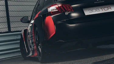 Peugeot Sport 308 TCR rear lights