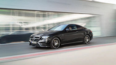 Mercedes-AMG E53 coupe – front quarter