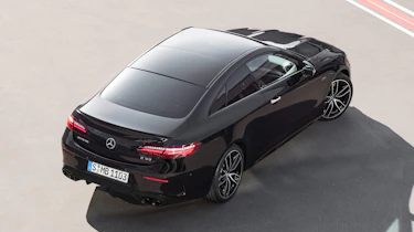 Mercedes-AMG E53 coupe – rear quarter top