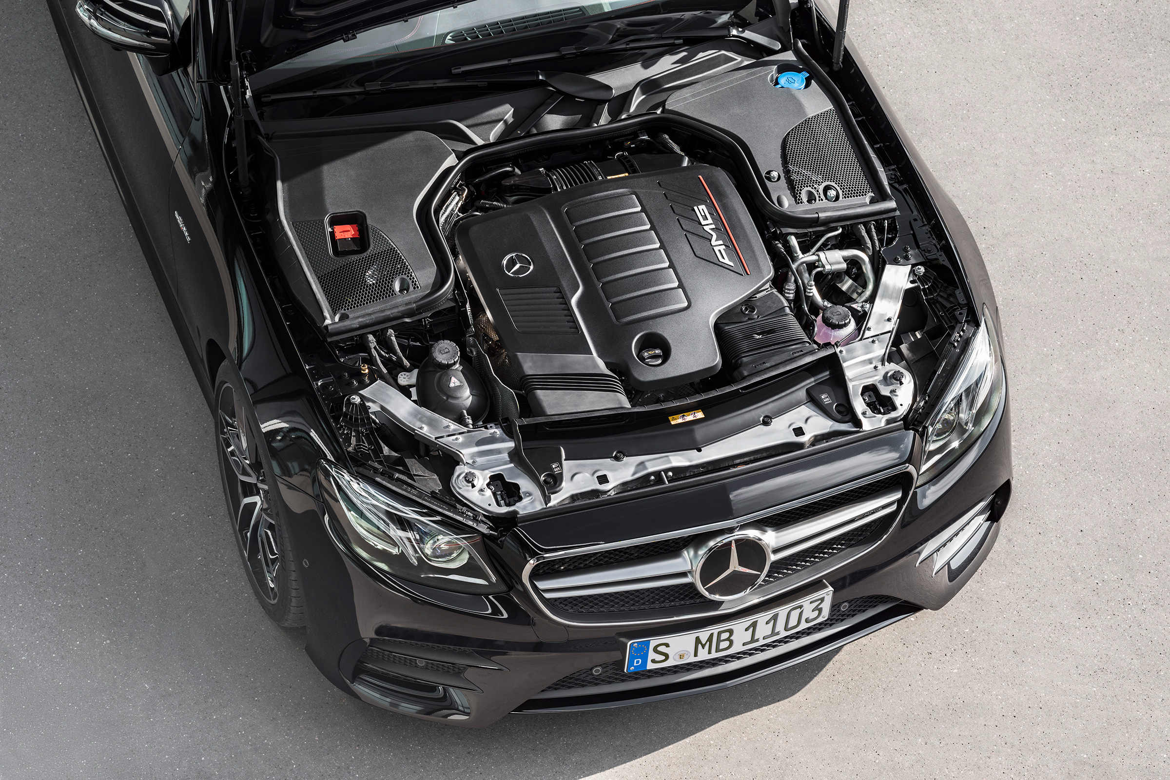 Mercedes-AMG E53 – engine bay