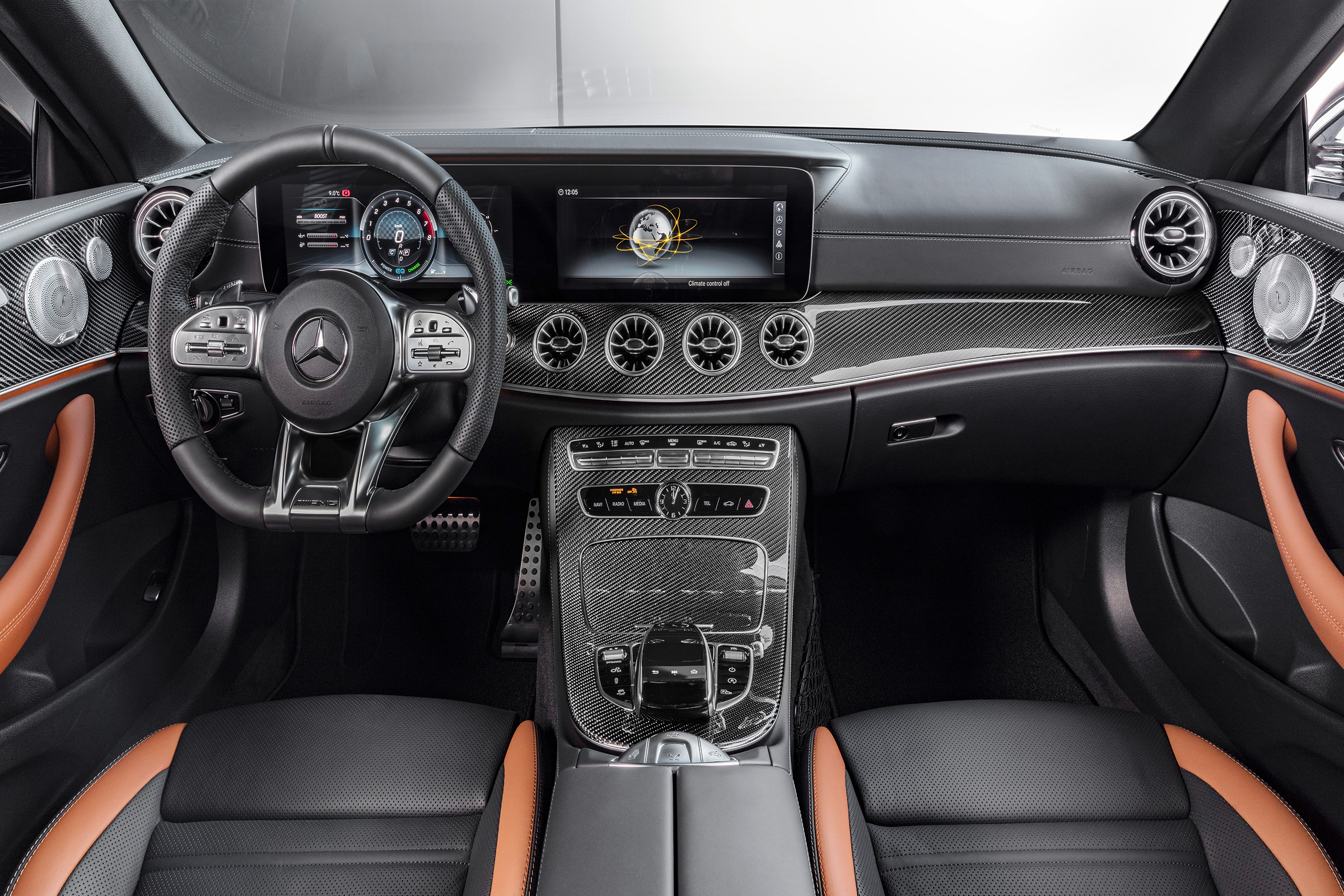 Mercedes-AMG E53 – cabriolet interior