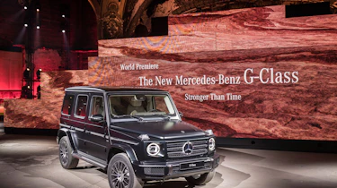 Mercedes G-Class show - front