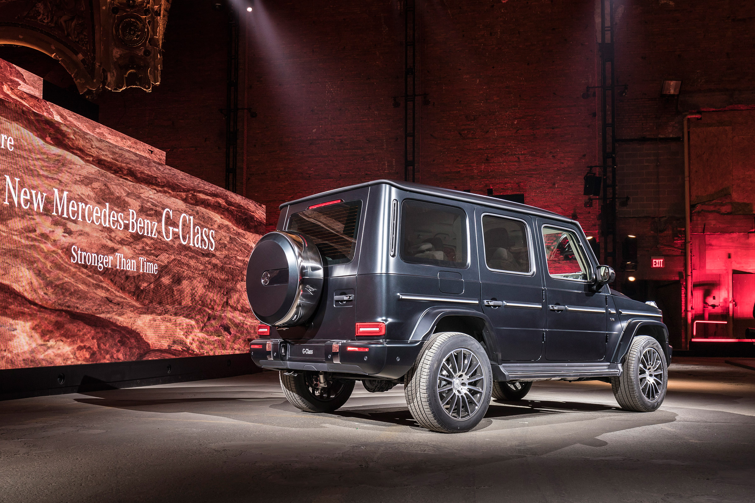 Mercedes G-Class show - rear