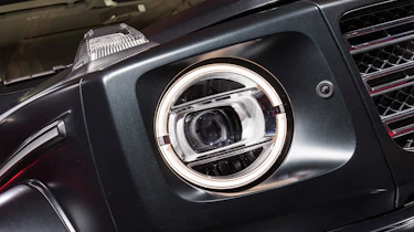 Mercedes G-Class show - headlight