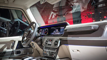 Mercedes G-Class show - interior