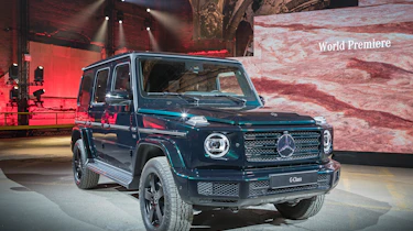 Mercedes G-Class show - front quarter