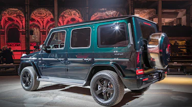 Mercedes G-Class show - rear quarter