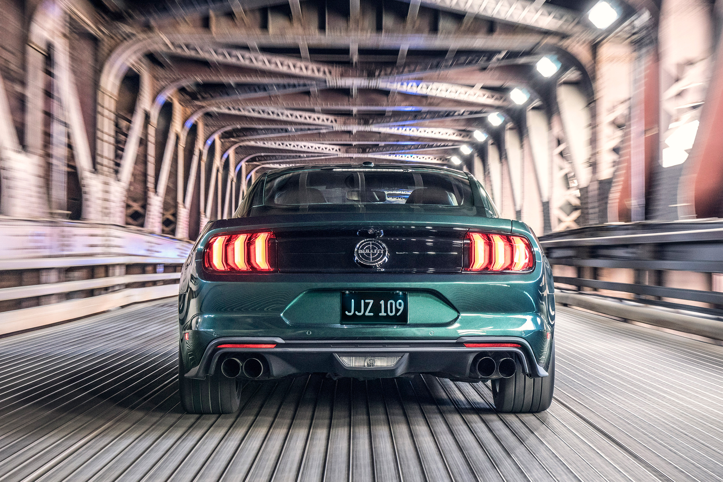 Ford Mustang Bullitt – rear