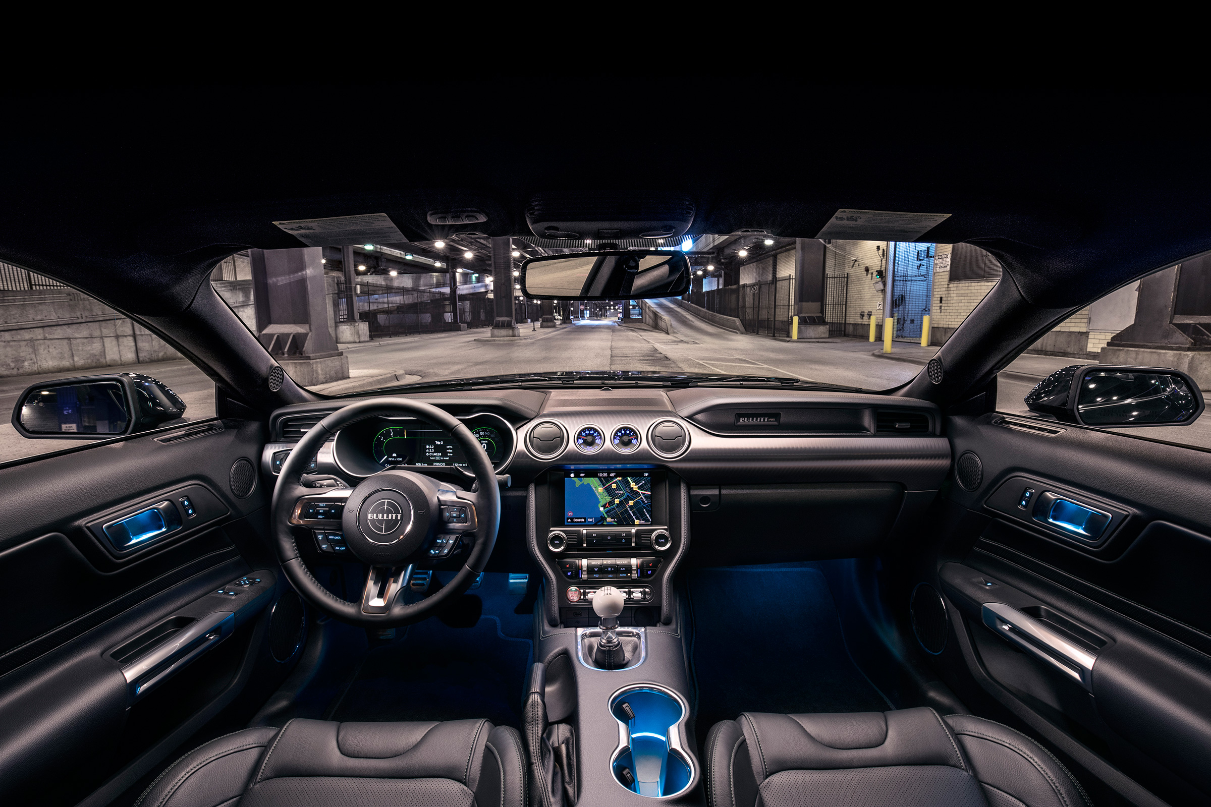 Ford Mustang Bullitt – dashboard