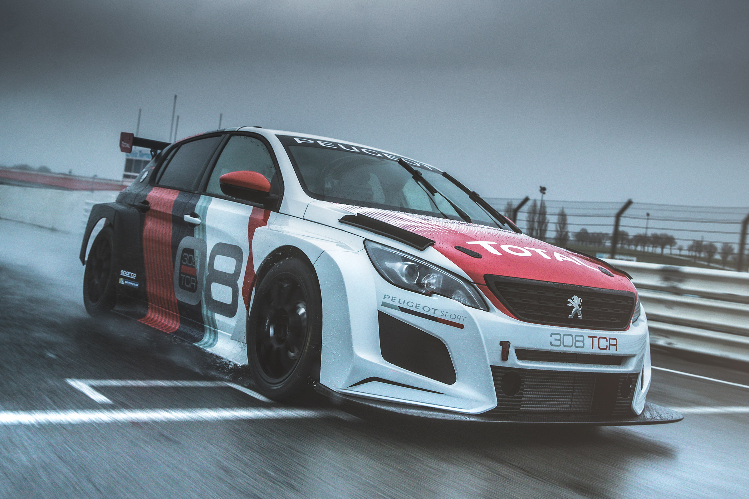 Peugeot Sport 308 TCR front quarter