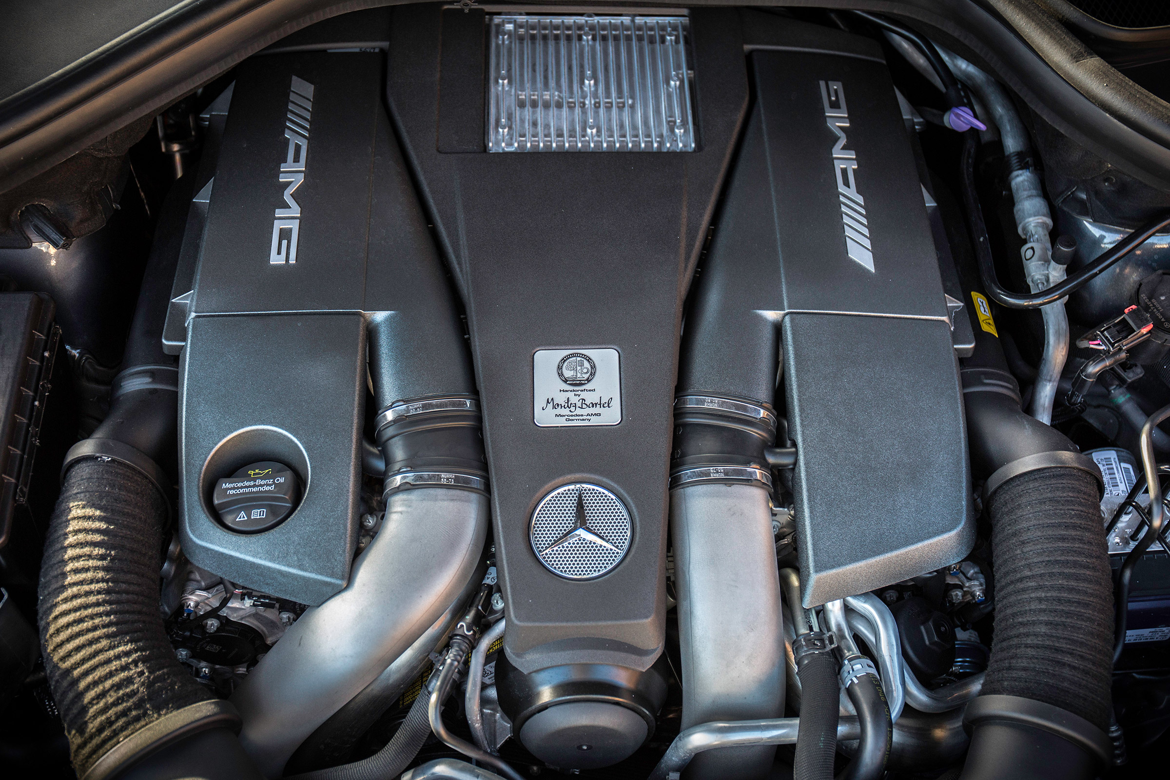 Mercedes-AMG GLE 63 S Coupe - engine