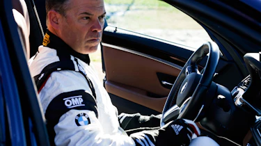 BMW M5 drift attempt - interior