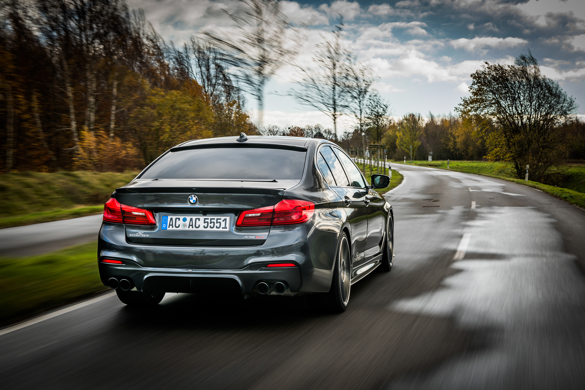 AC Schnitzer BMW M550i xDrive – rear quarter