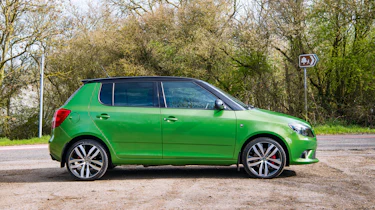 Skoda Fabia vRS – side