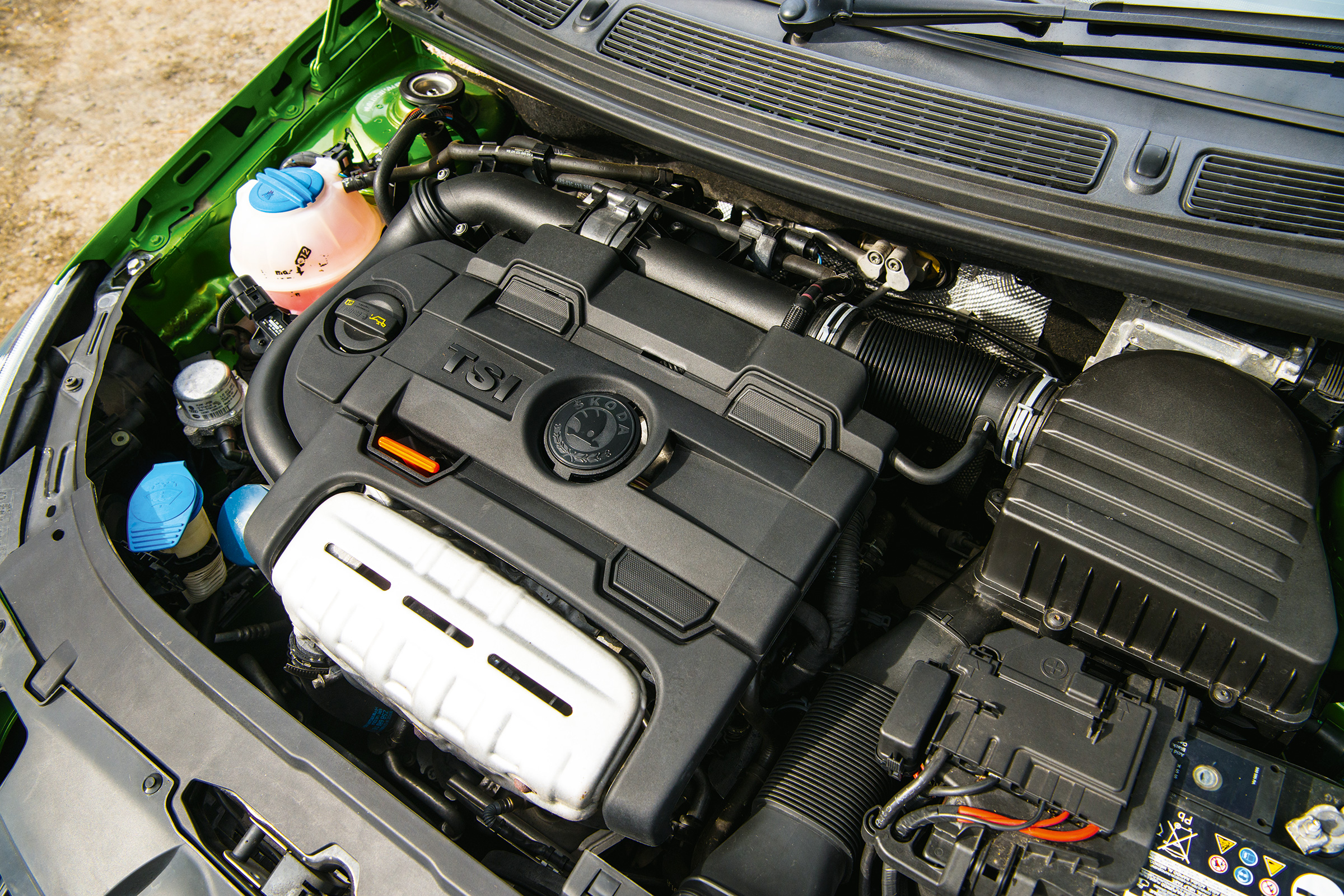 Skoda Fabia vRS – twincharger engine