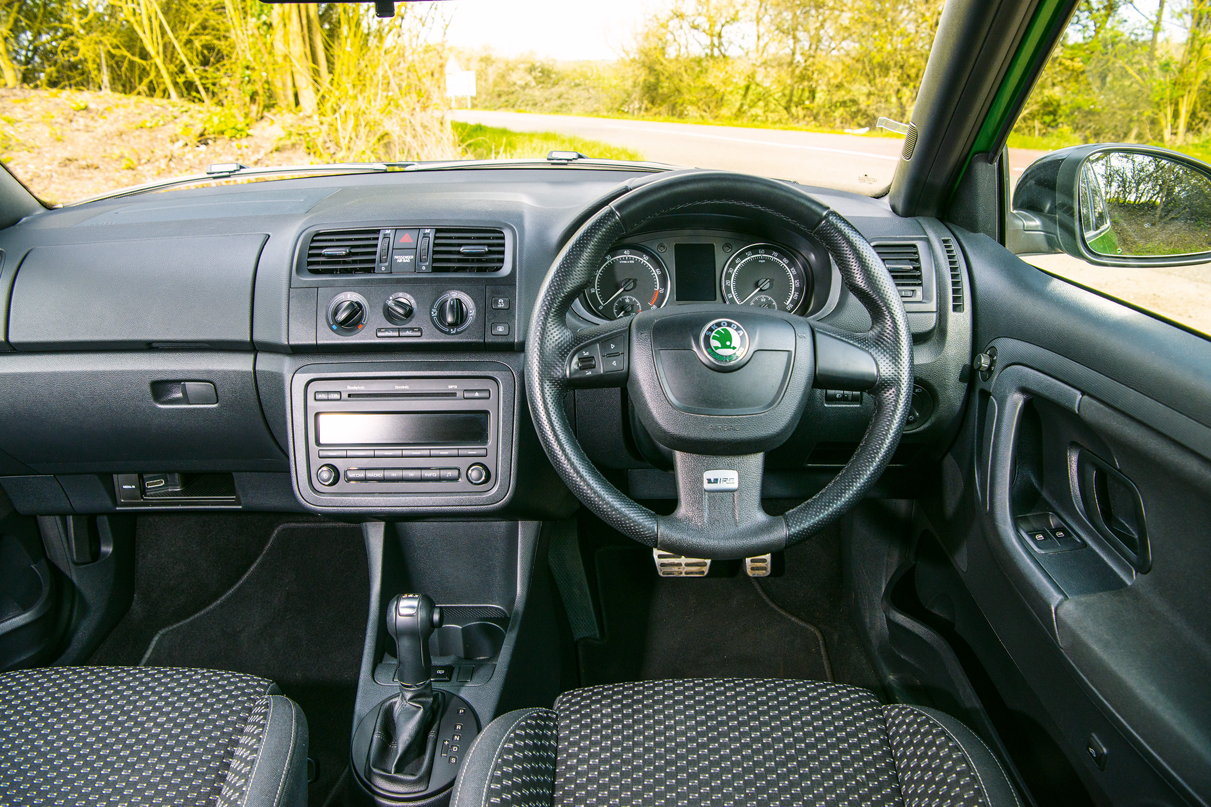 Skoda Fabia vRS – cabin