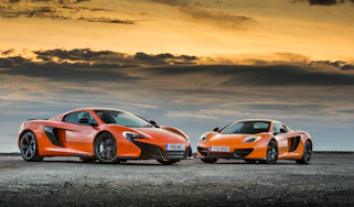 McLaren 650S Spider and 12C Spider