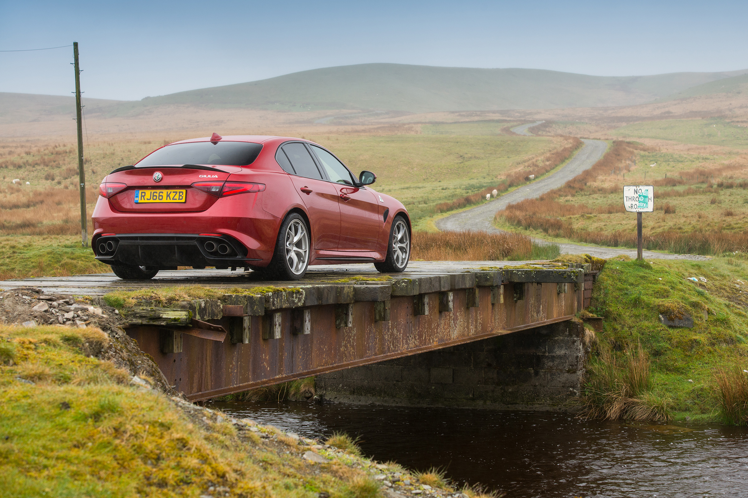 Alfa Romeo Giulia Quadrifoglio – rear quarter
