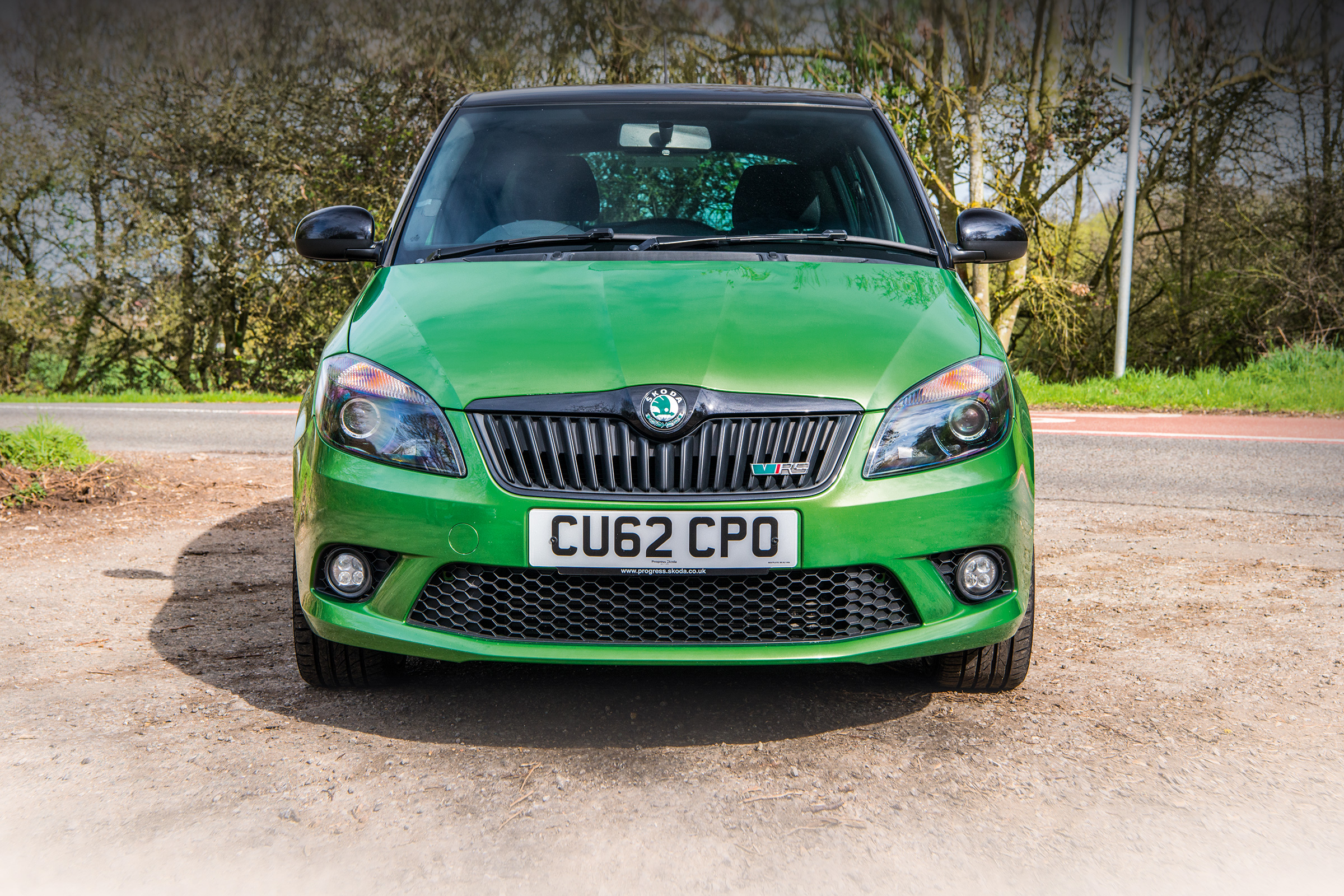 Skoda Fabia vRS – front