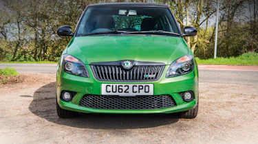 Skoda Fabia vRS – front