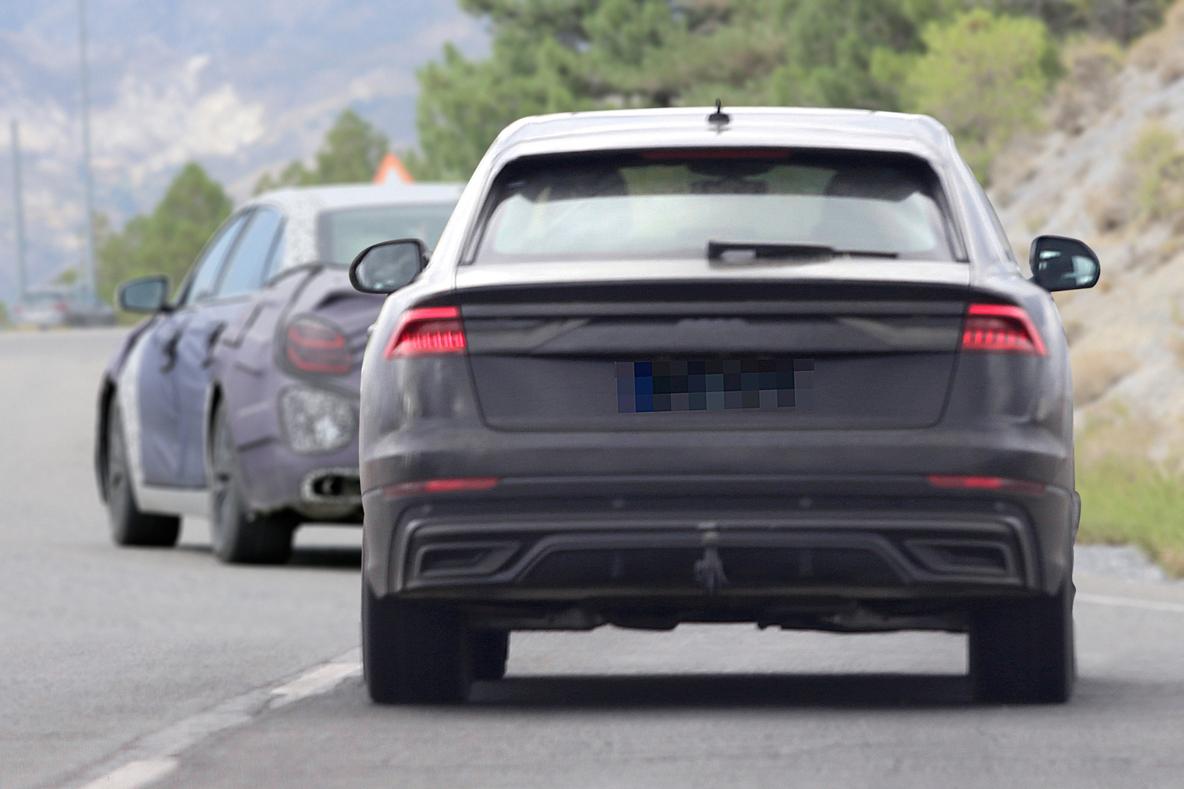 Q8 spy - tail
