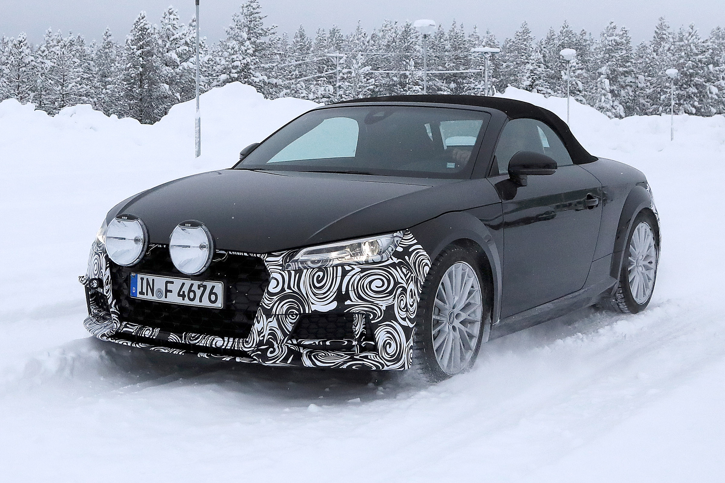 Audi TT Roadster facelift