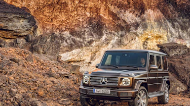 Mercedes G-Class show - stat front