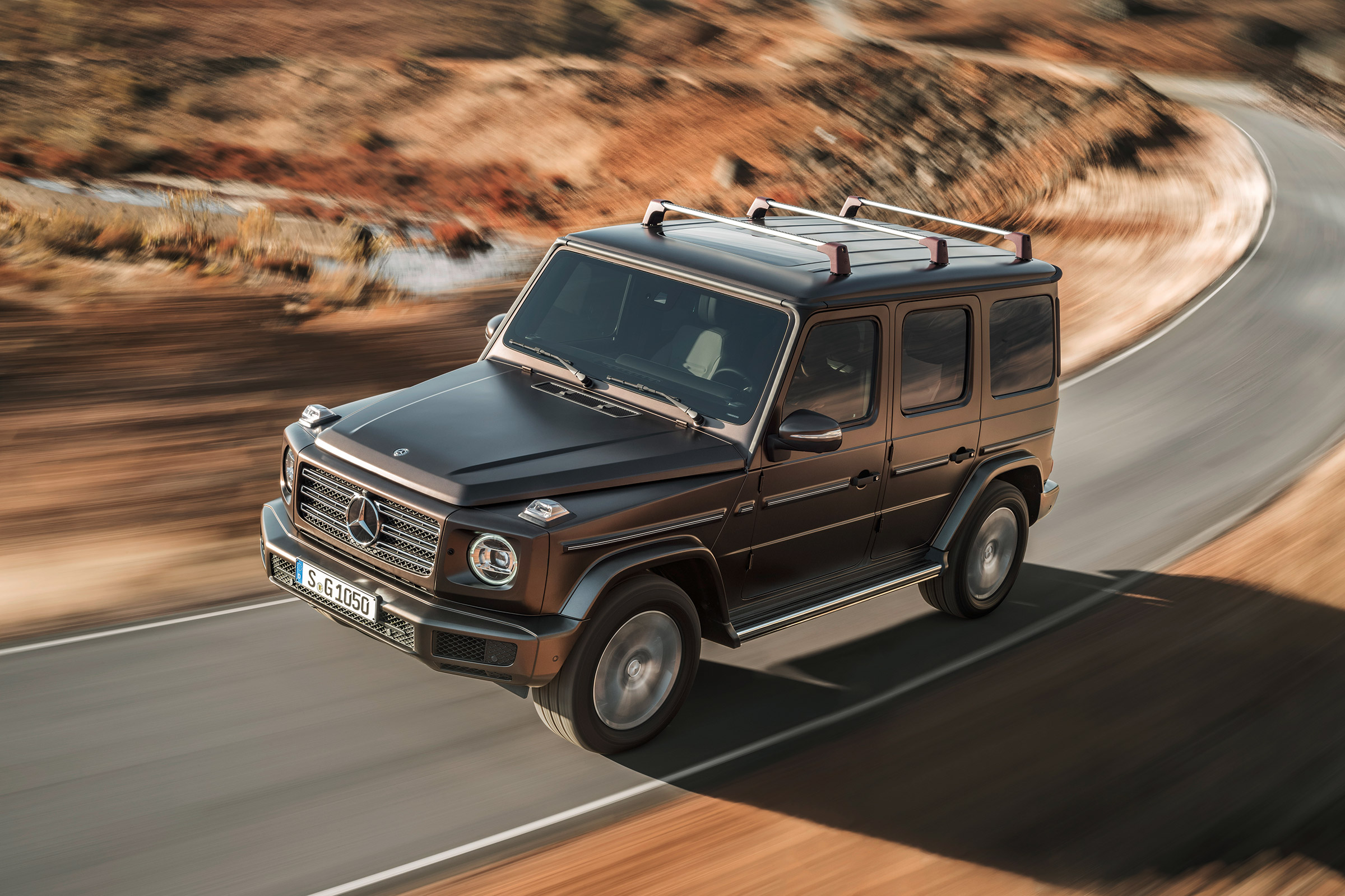 Mercedes G-Class show - quarter