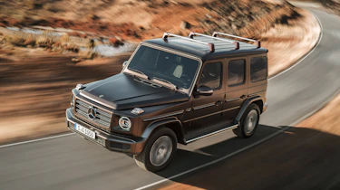 Mercedes G-Class show - quarter