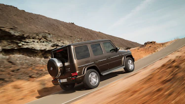 Mercedes G-Class show - rear quarter