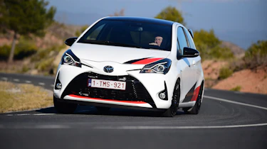 Toyota Yaris GRMN - front cornering