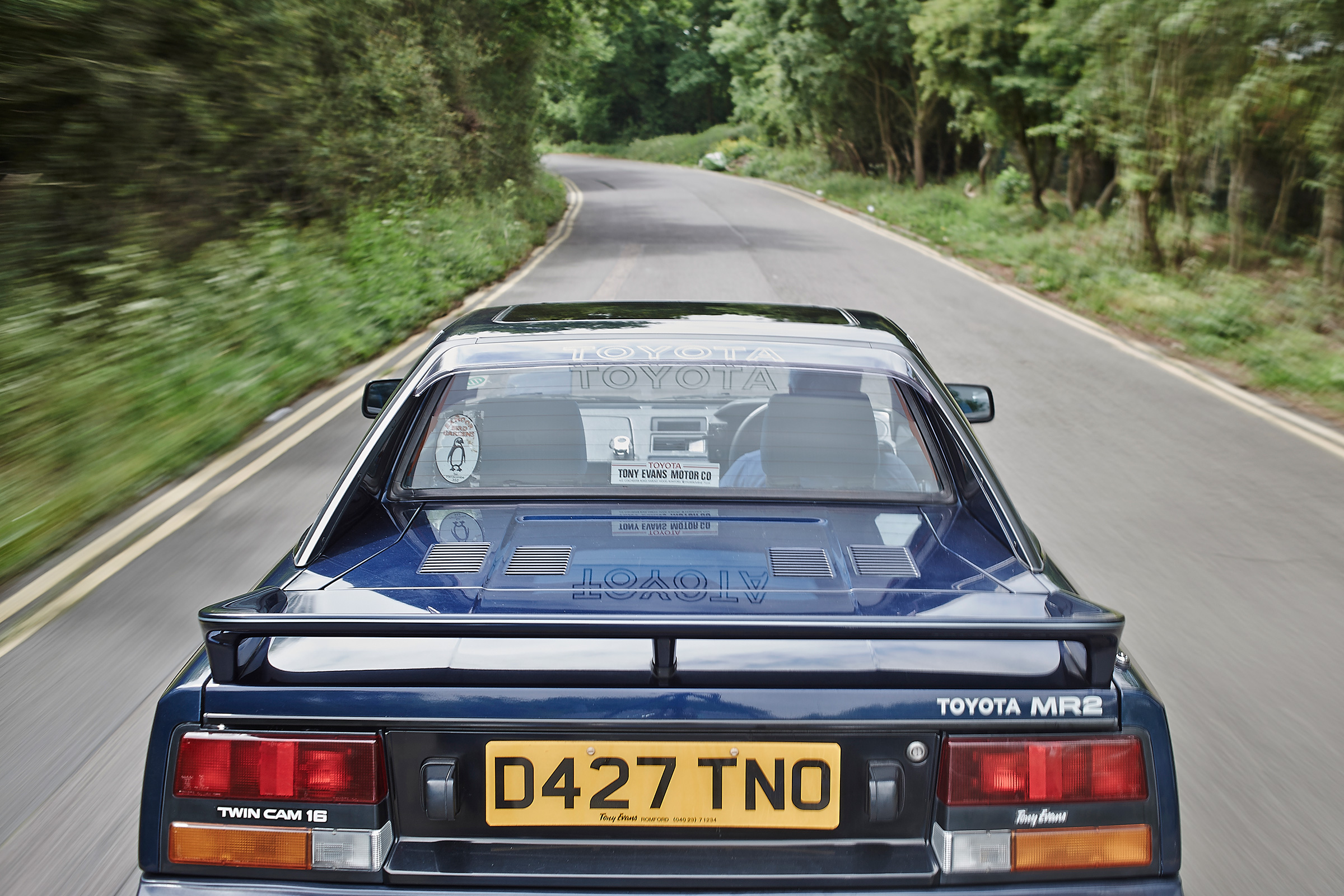 Toyota MR2 Mk1 – rear