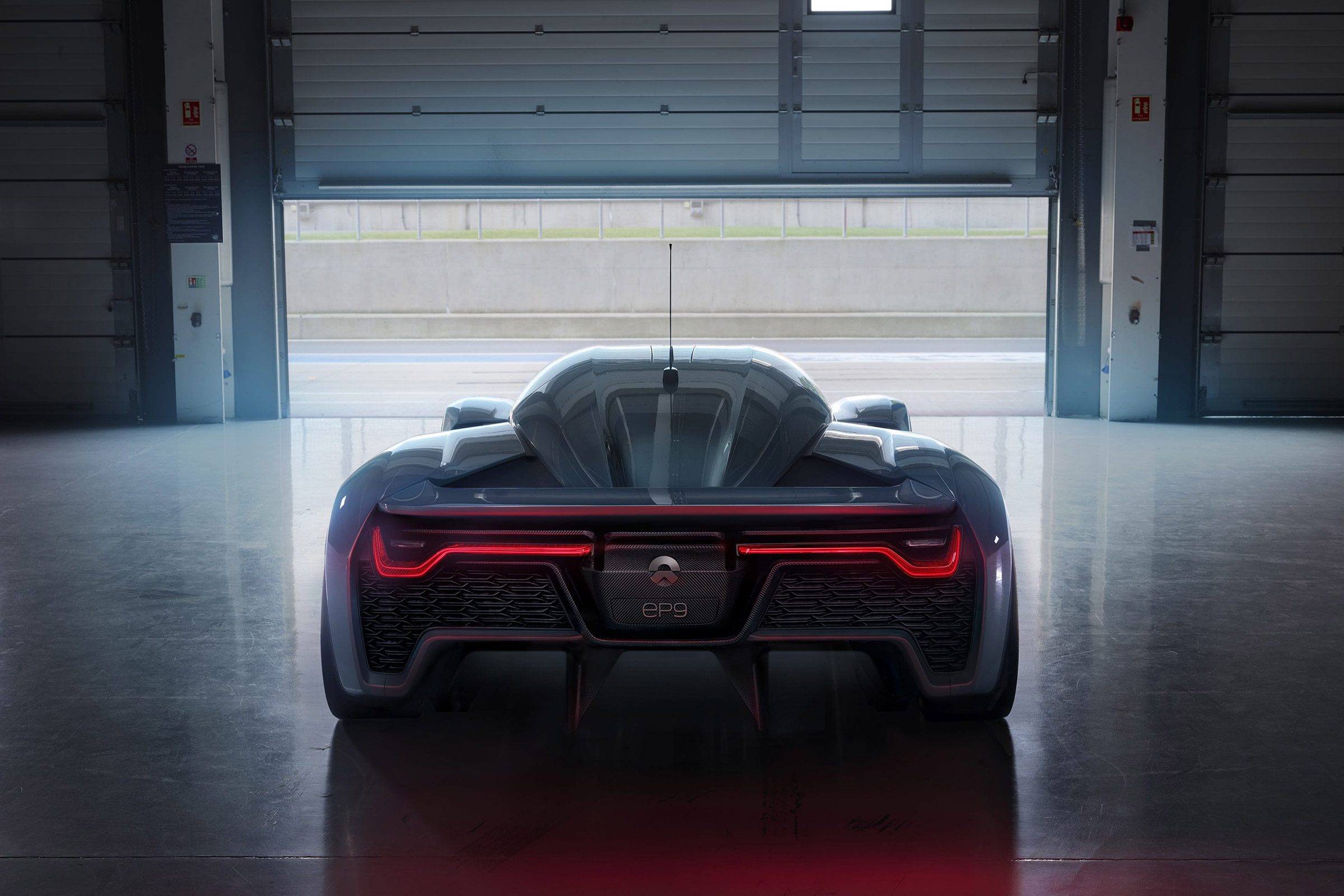 Nio EP9 record holder - rear