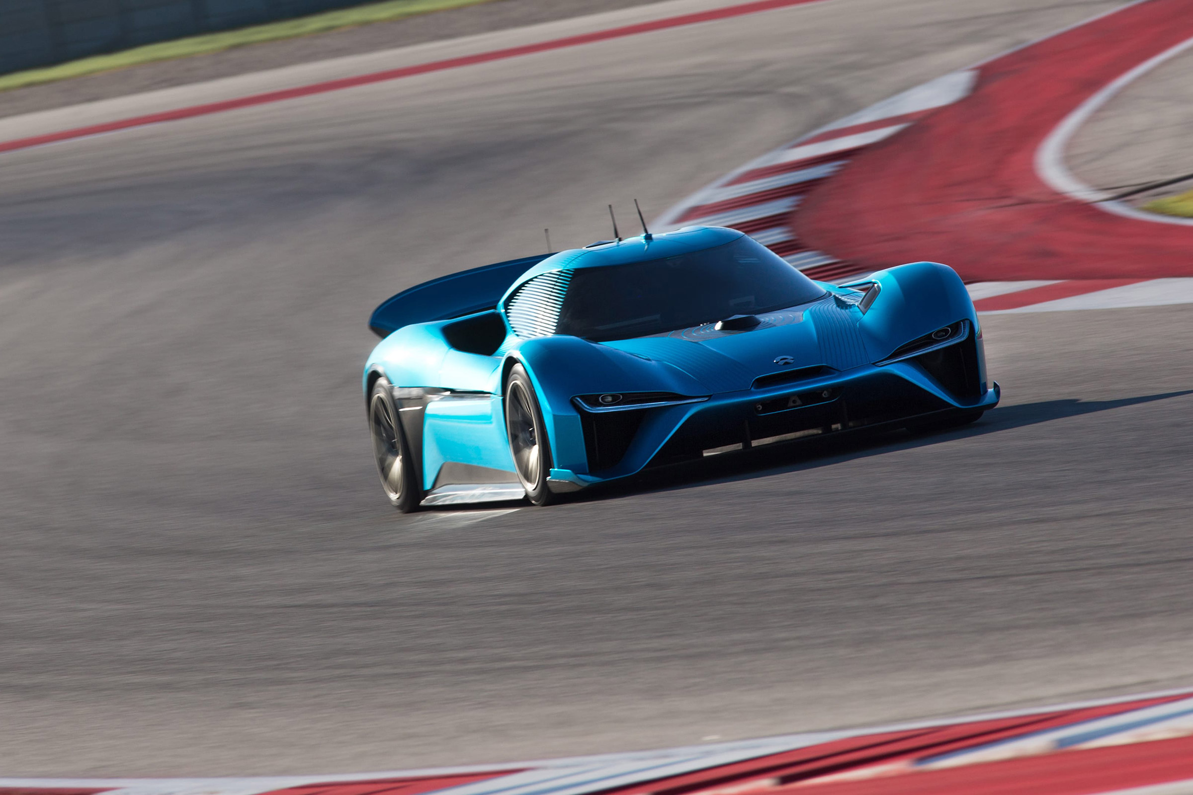 Nio EP9 record holder - cornering