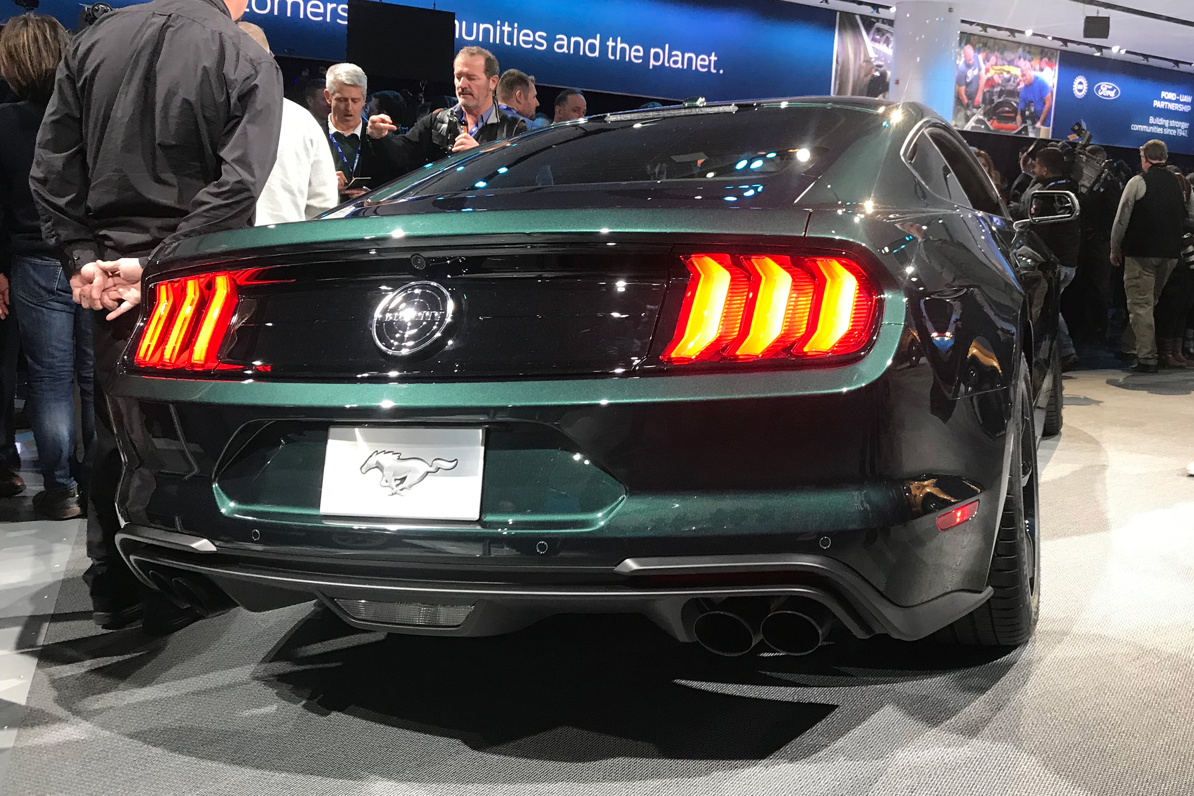 Ford Mustang Bullitt – rear
