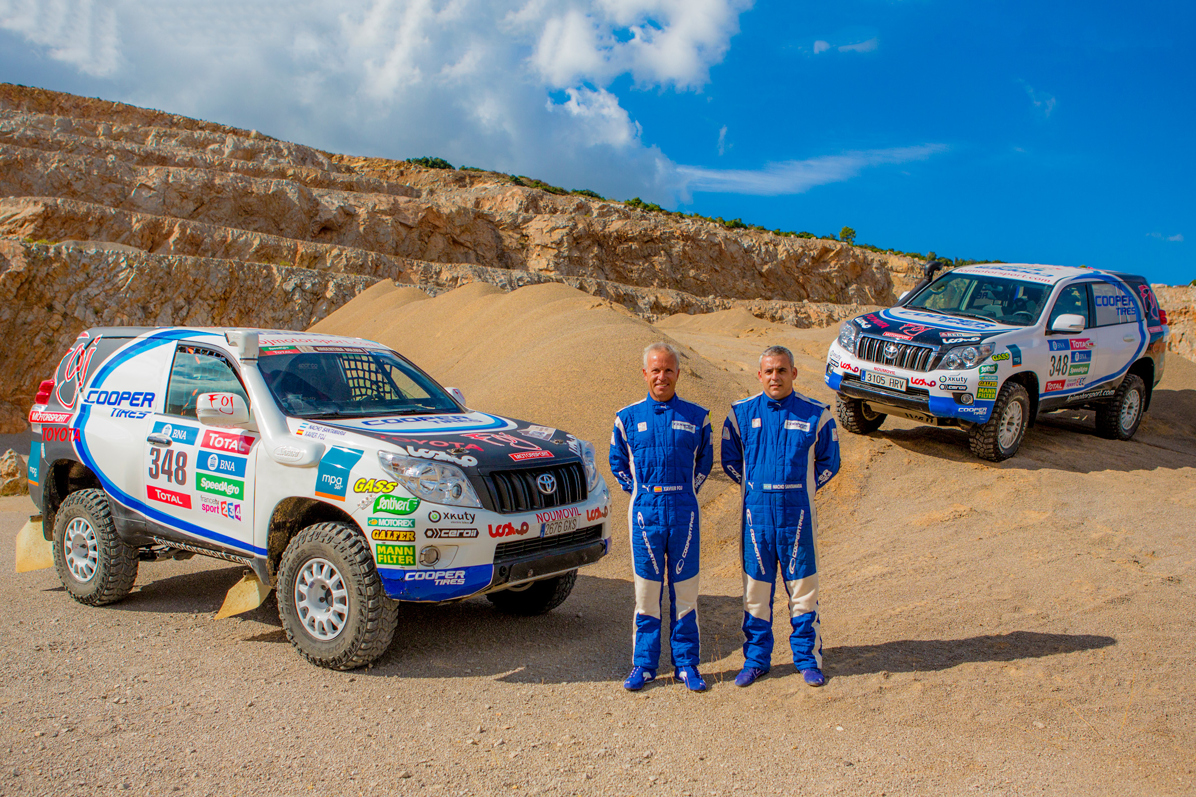 Xavier Foj – Dakar – Toyota Hilux
