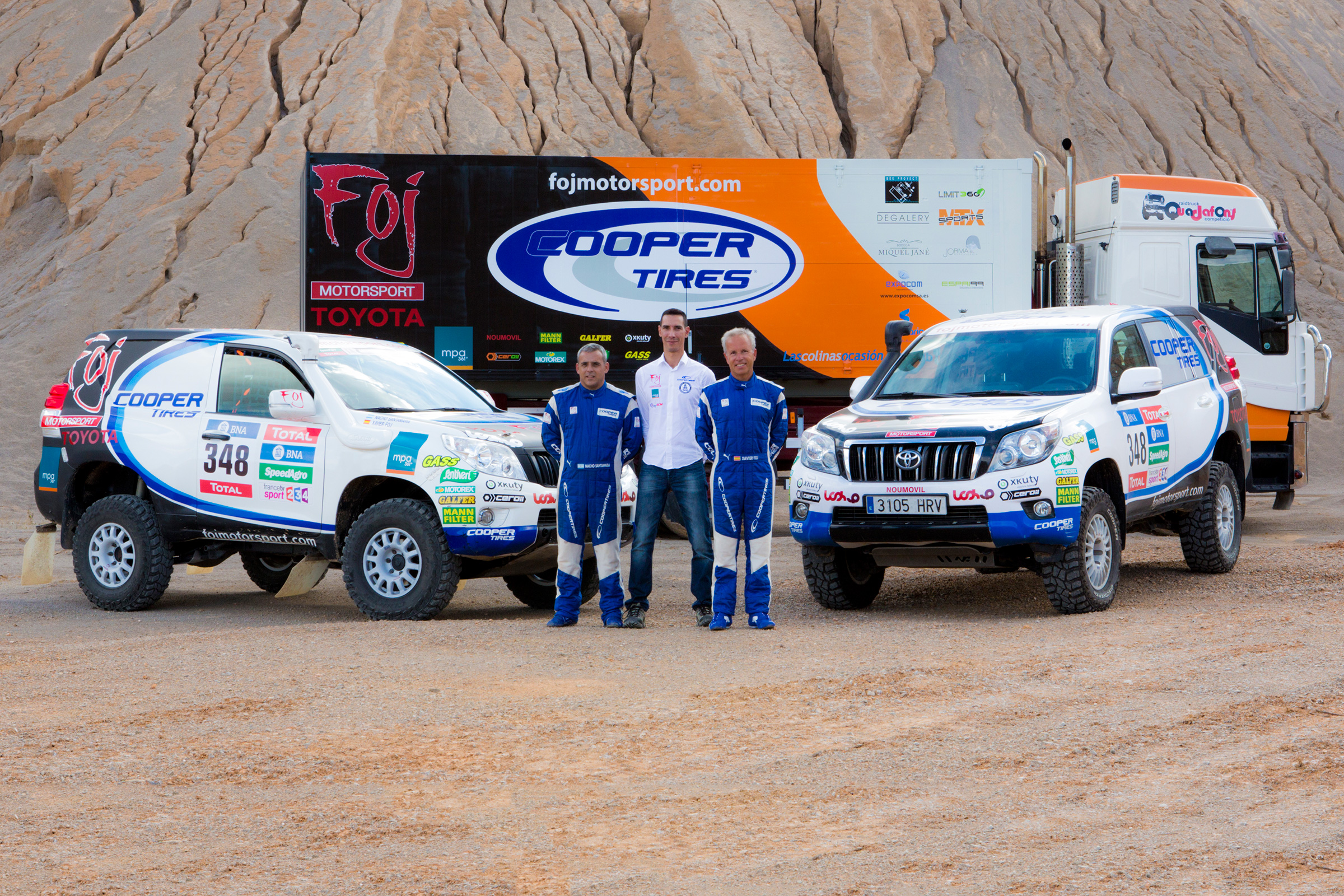 Xavier Foj – Dakar – Toyota Hilux