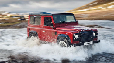 Land Rover Defender Works V8 – front quarter