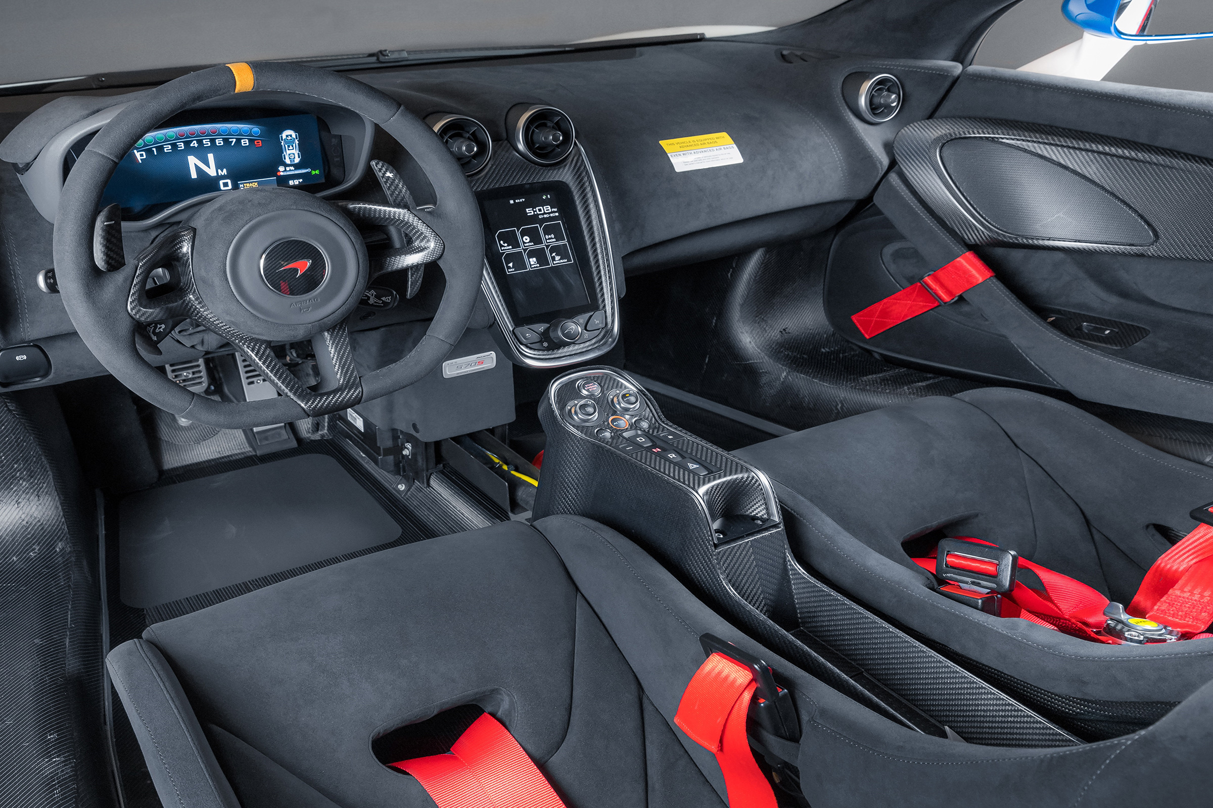 McLaren MSO X – interior